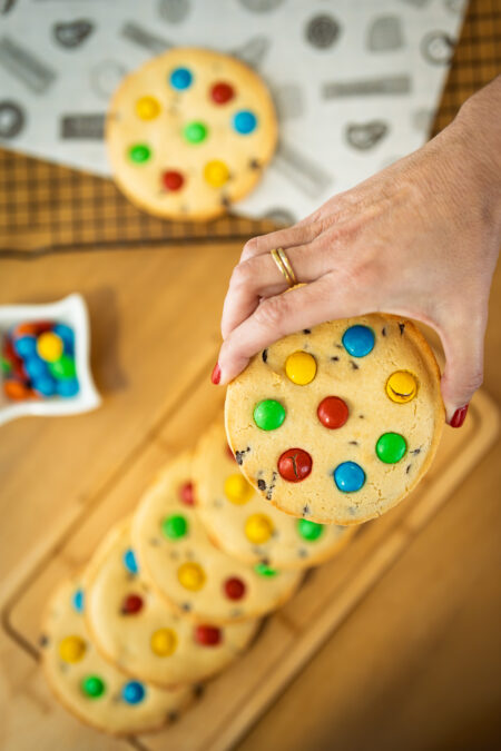 6 Galletones de Vainilla con Chispas de chocolate y ROCKLETS